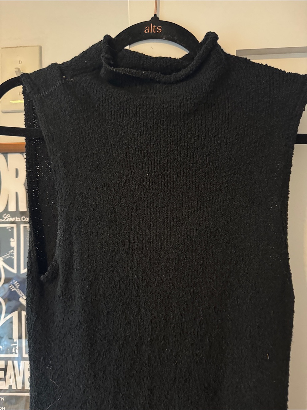 Mara Hoffman Mock-Neck Sleeveless Maxi Dress in Black - Picture 2 of 6